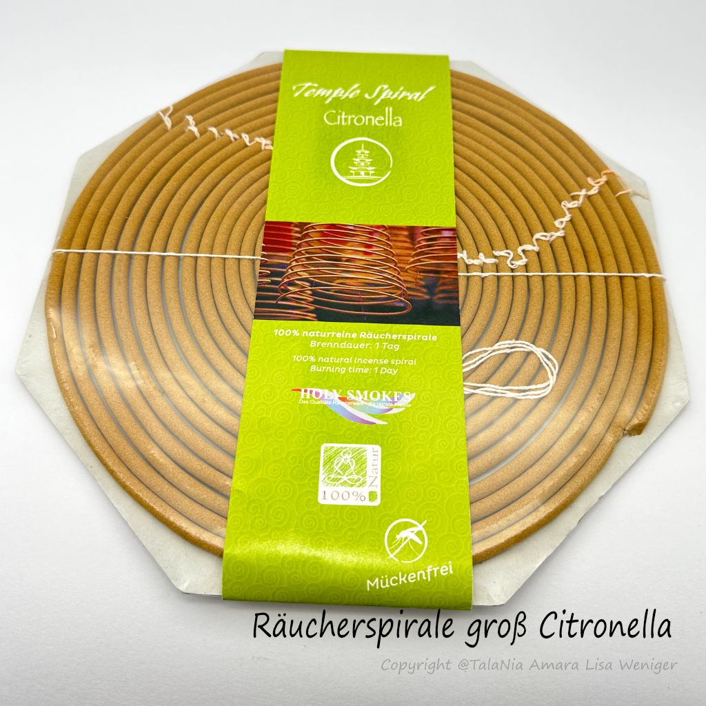 Räucherspirale Citronella Produktbild TalaNia